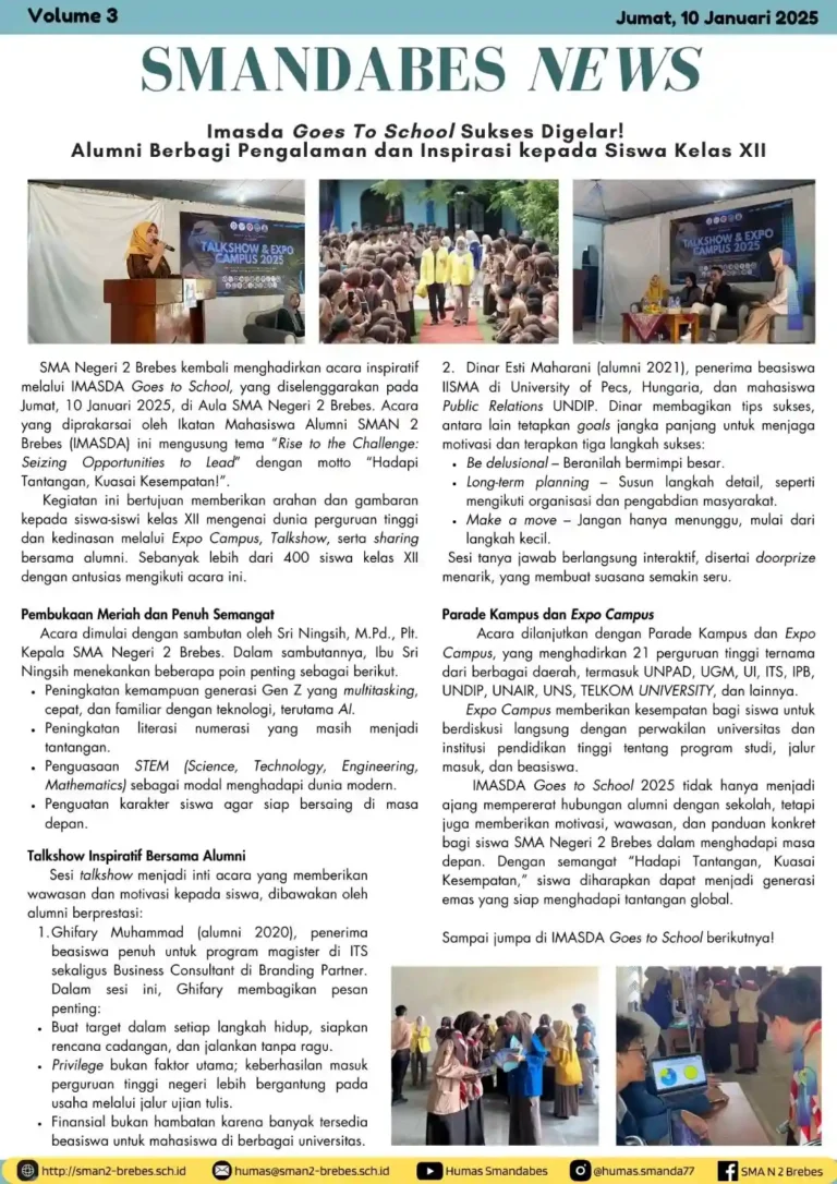 3. Imasda Goes To School
