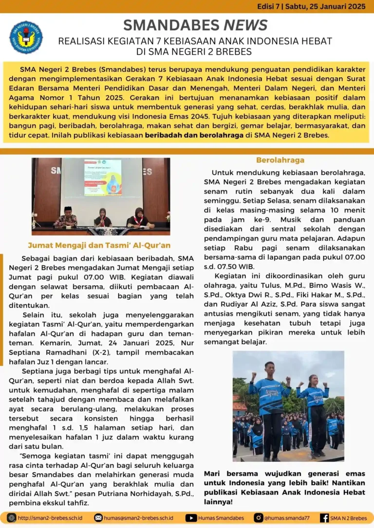 7. Beribadah dan Berolahraga