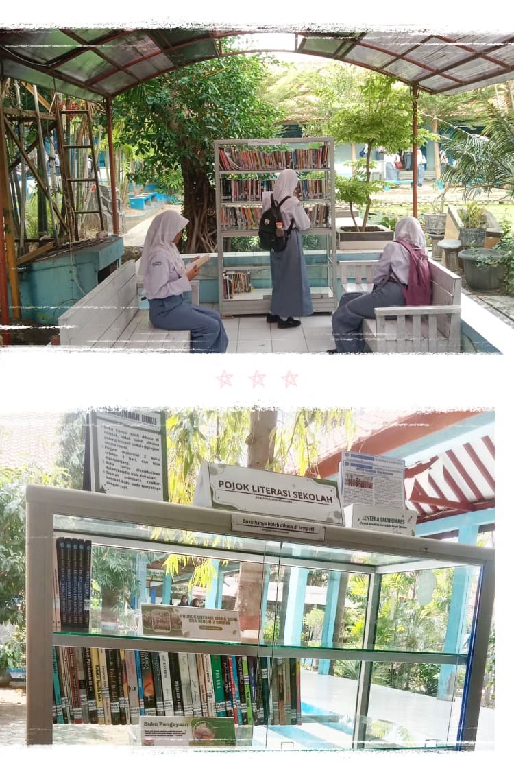 foto pojok baca literasi 1